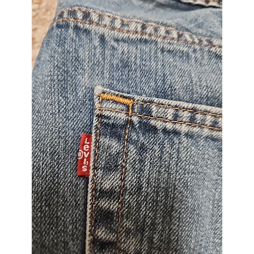 Levi's 559 Jeans Mens 40x32 Relaxed Straight Med‎ Wash Fade 38x31 Measured